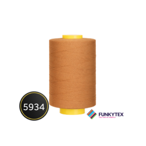 Fil à coudre Atelier 1000 mètres Funkytex Cognac