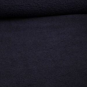Tissu éponge Marine foncée