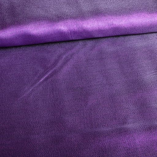 Organza fantaisie crêpe violet