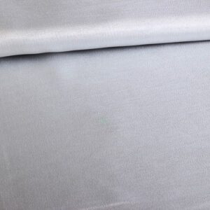 Organza fantaisie crêpe argent
