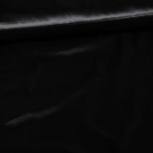 Satin soyeux stretch noir