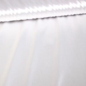 Satin soyeux stretch blanc