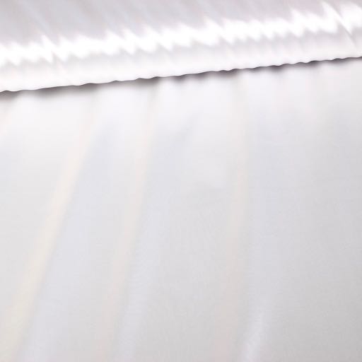 Satin soyeux stretch blanc