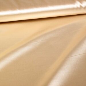 Satin soyeux Stretch Champagne