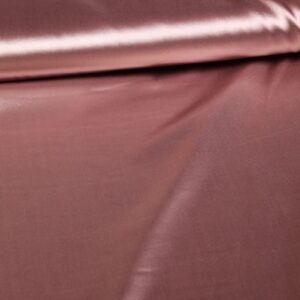 Satin soyeux stretch Vieux rose