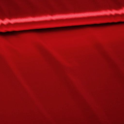 Satin soyeux stretch rouge