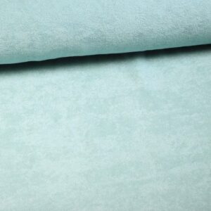 Tissu éponge extensible Vieux vert