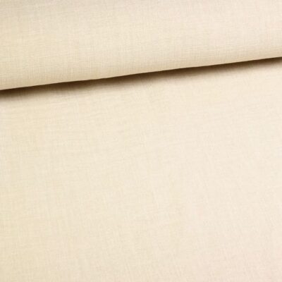 Tissu aspect lin ecru melange