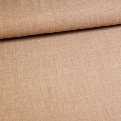 Tissu lin look taupe mélange