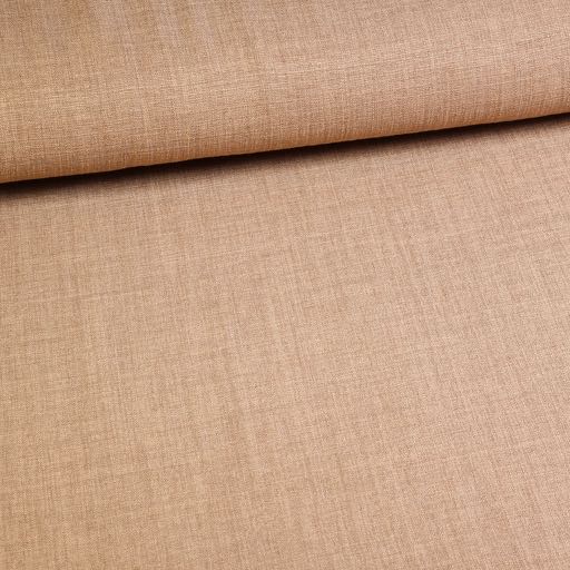 Tissu lin look taupe mélange