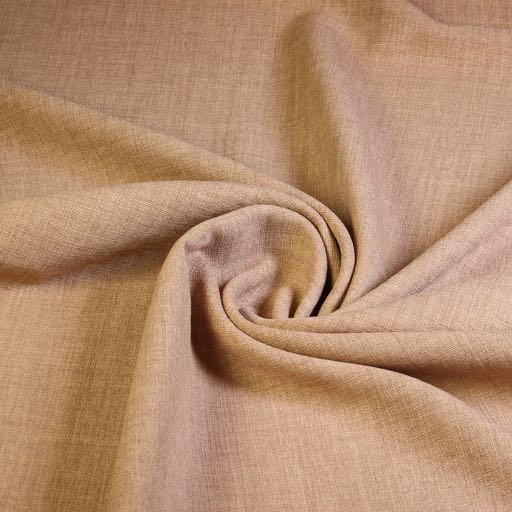 Tissu lin look taupe mélange