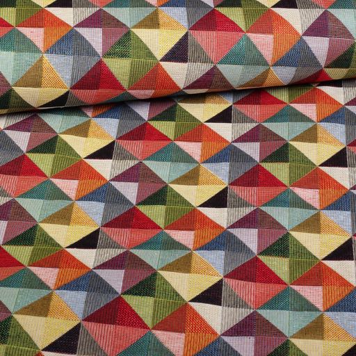 Tissu Gobelin triangle