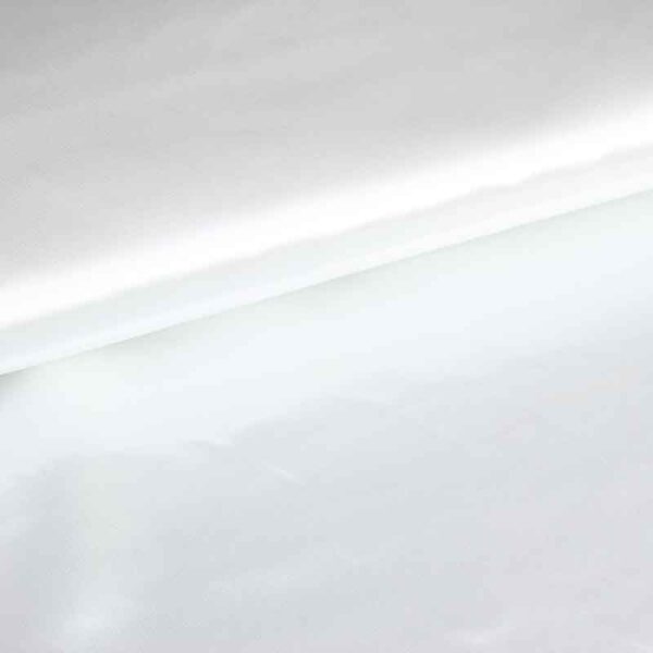 Tissu satin blanc