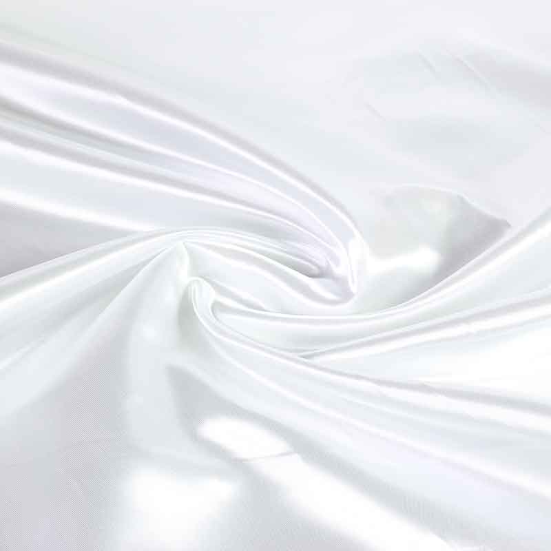 Tissu satin ivoire