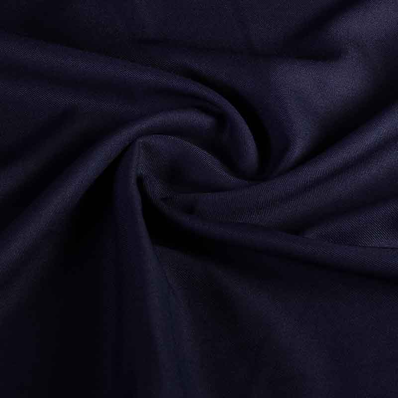 Tissu gabardine terlenka bleu foncé