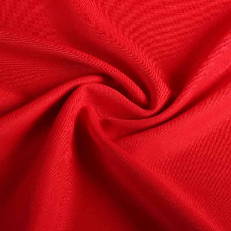 Tissu Terlenka gabardine rouge