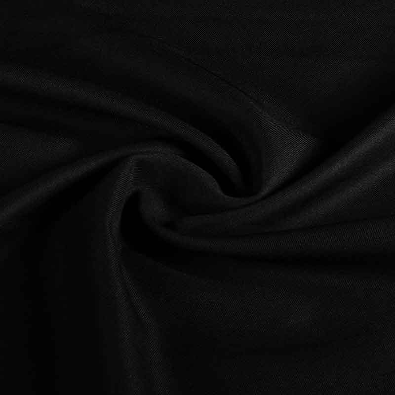 Tissu Terlenka gabardine noir