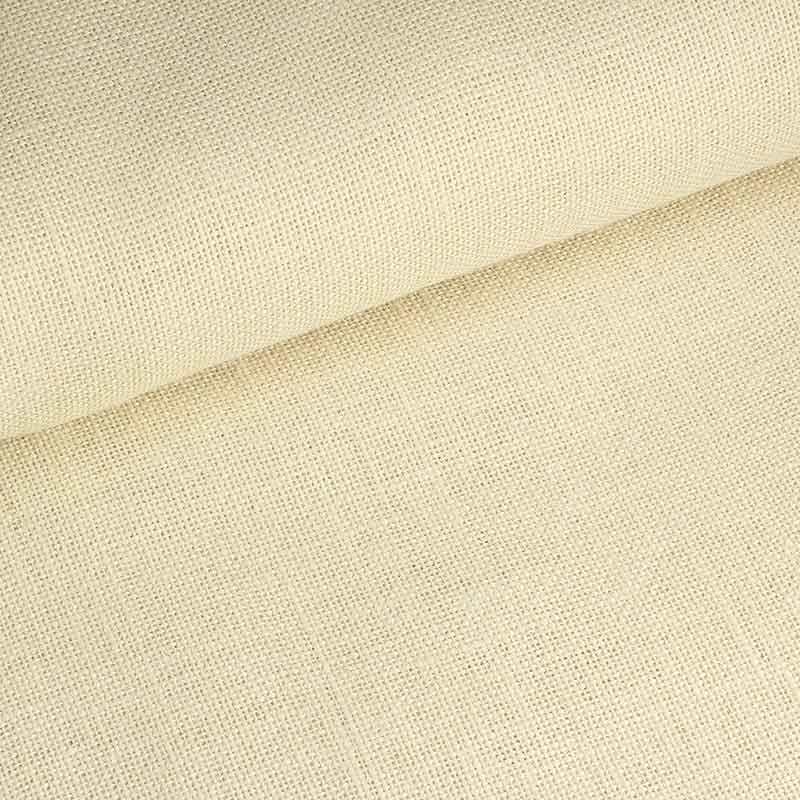 Tissu jute écru