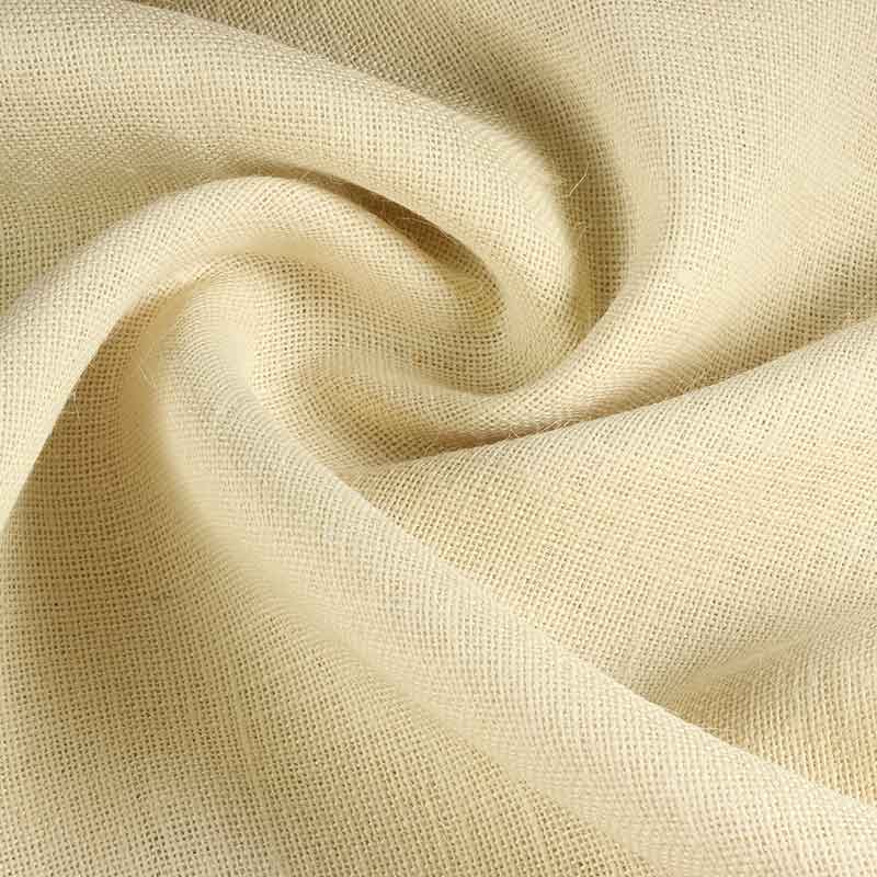 Tissu jute écru