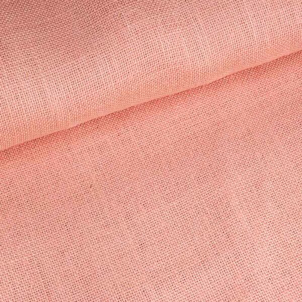 Tissu jute vieux rose