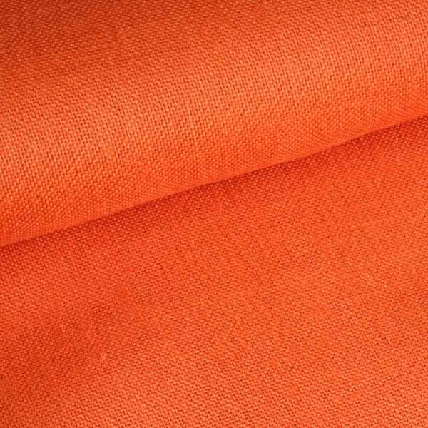 Tissu jute orange