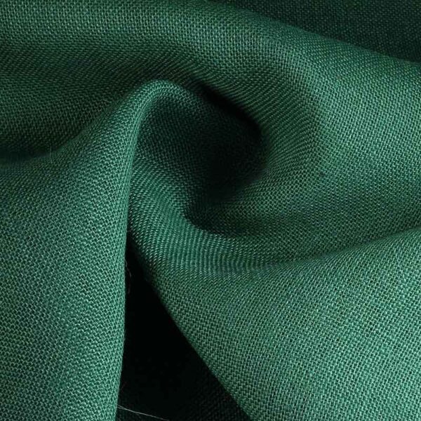 Tissu jute vert