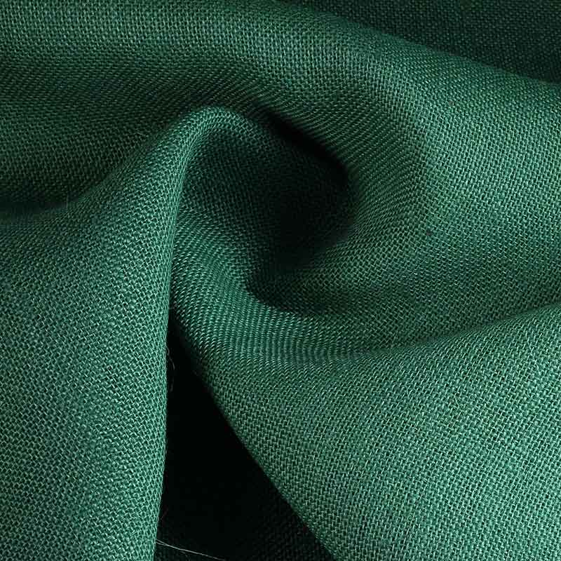 Tissu jute vert