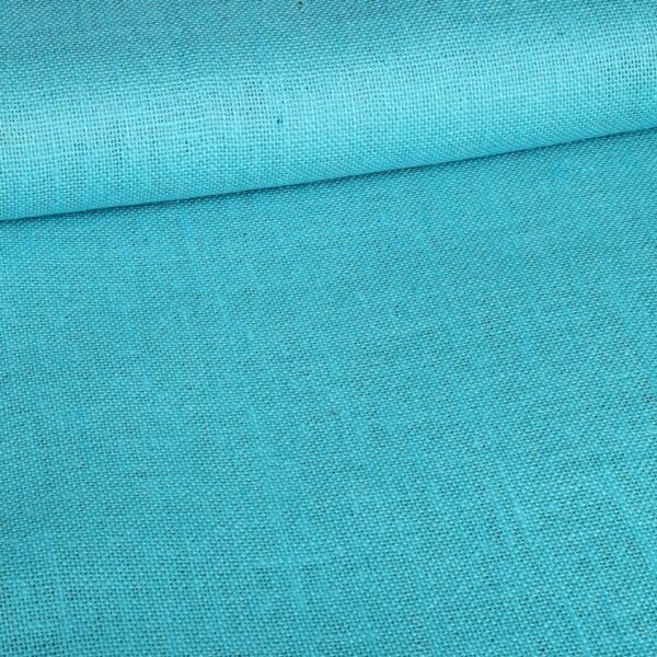 Tissu jute aqua