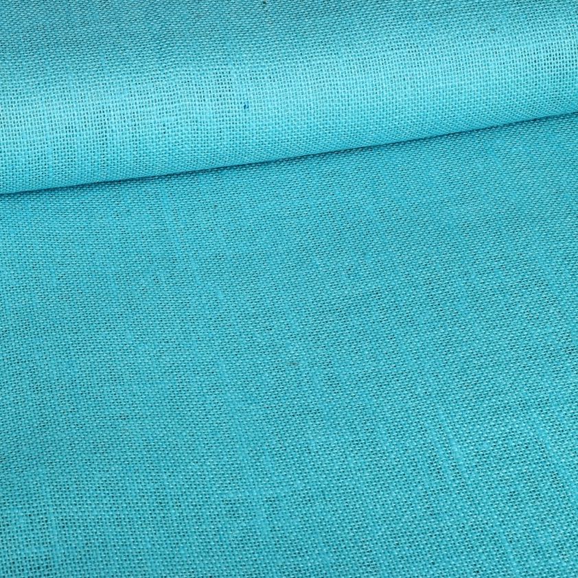Tissu jute aqua