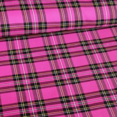 Tissu écossais fuchsia