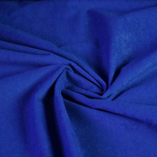 Tissu suédine cobalt