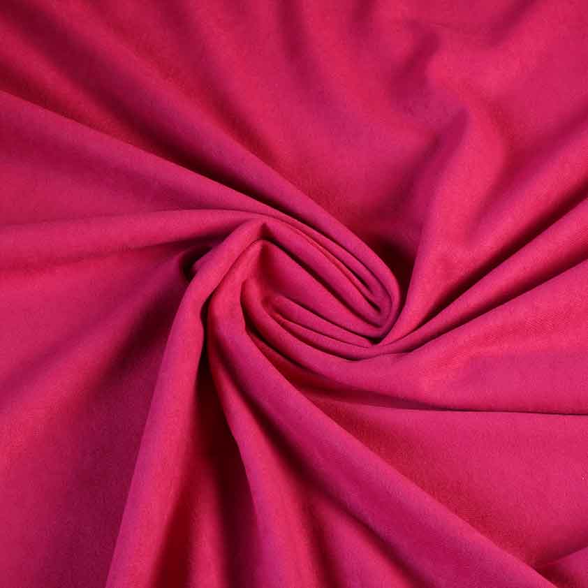 Tissu suédine fuchsia