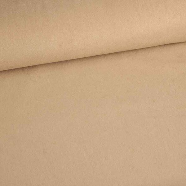 Tissu Suedine beige
