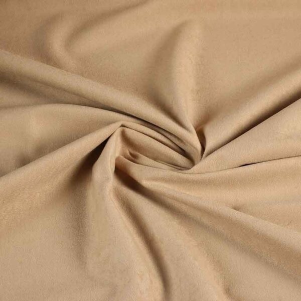 Tissu Suedine beige