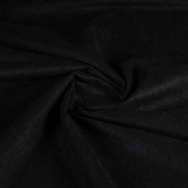 Tissu suédine noir