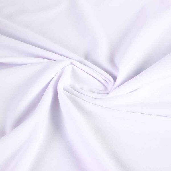 Tissu Suedine blanc