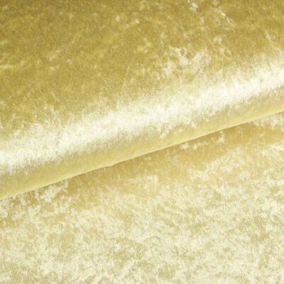 Tissu Velours de Panne or