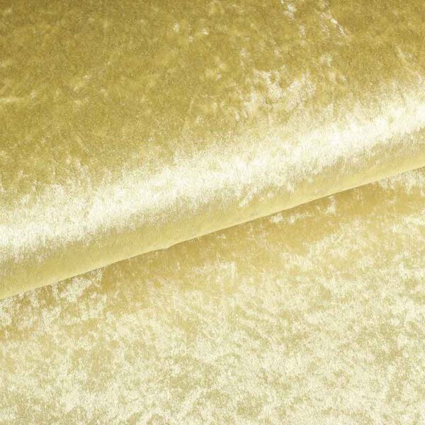 Tissu Velours de Panne or