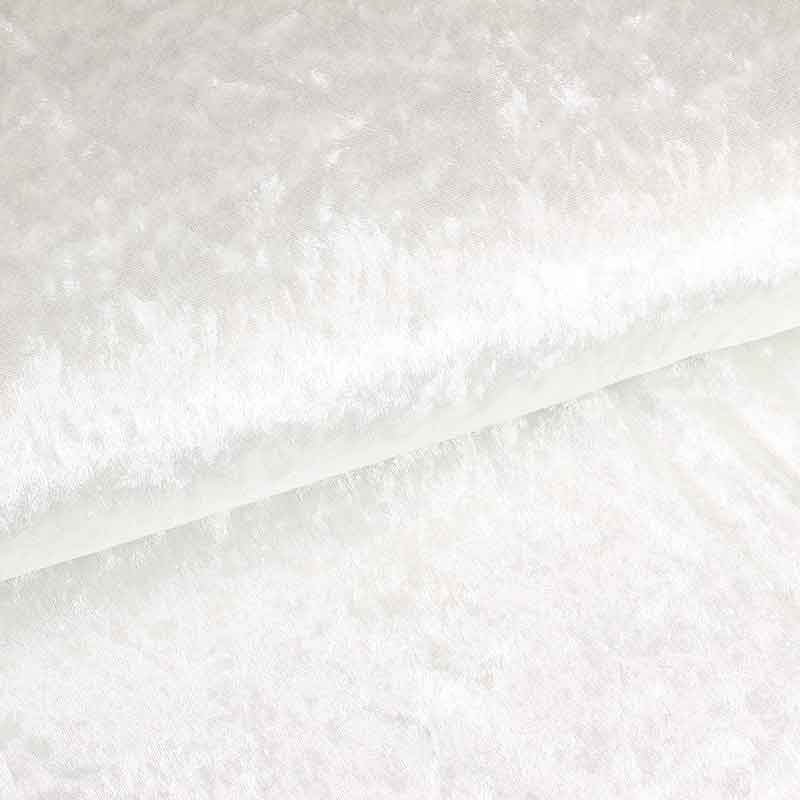 Velours de Panne écru