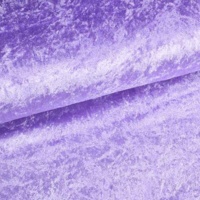 Tissu velours de panne lila