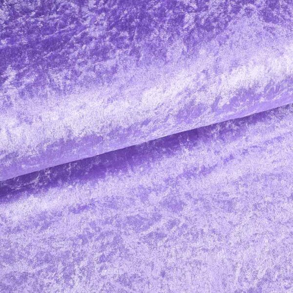 Tissu velours de panne lila