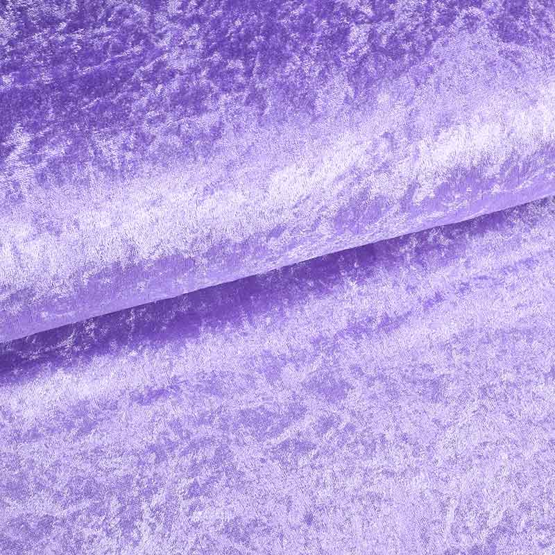 Tissu velours de panne lila