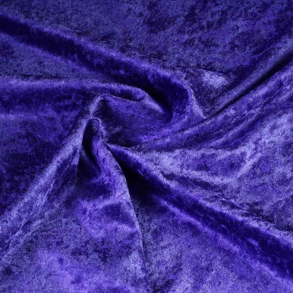 Tissu Velours de Panne violet