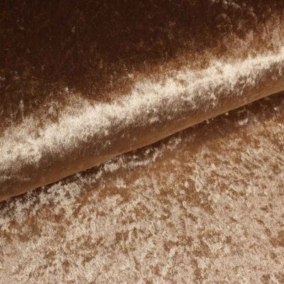 Tissu Velours de Panne taupe