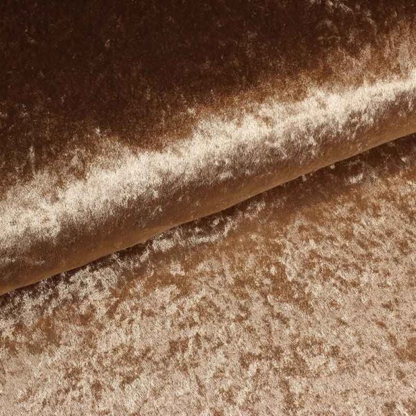 Tissu Velours de Panne taupe