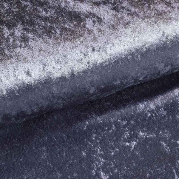Tissu velours de panne anthracite