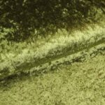 Velours de panne stof olijfgroen