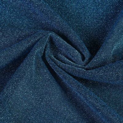 Tissu tricot lurex aqua
