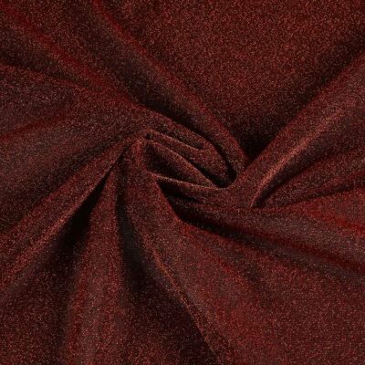 Tissu tricot lurex bronze