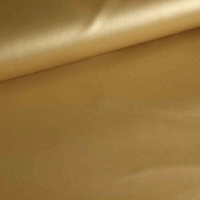 Tissu simili cuir gold